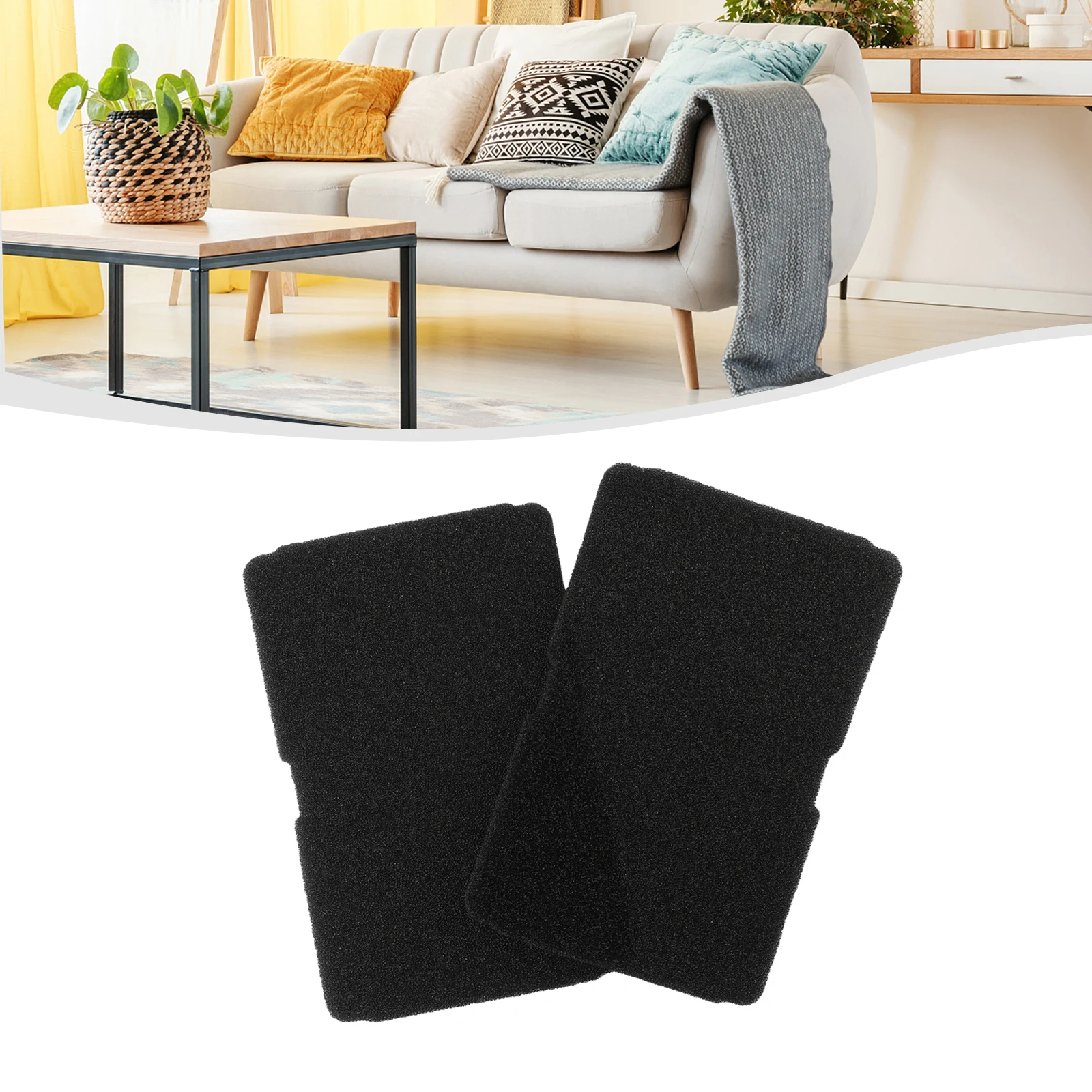 تعزيز كفاءة المكنسة الكهربائية، 2 قطعة فلتر إسفنجي لمجفف الملابس Beko/SMEG، سهل الاستبدال، منع الغبار #3