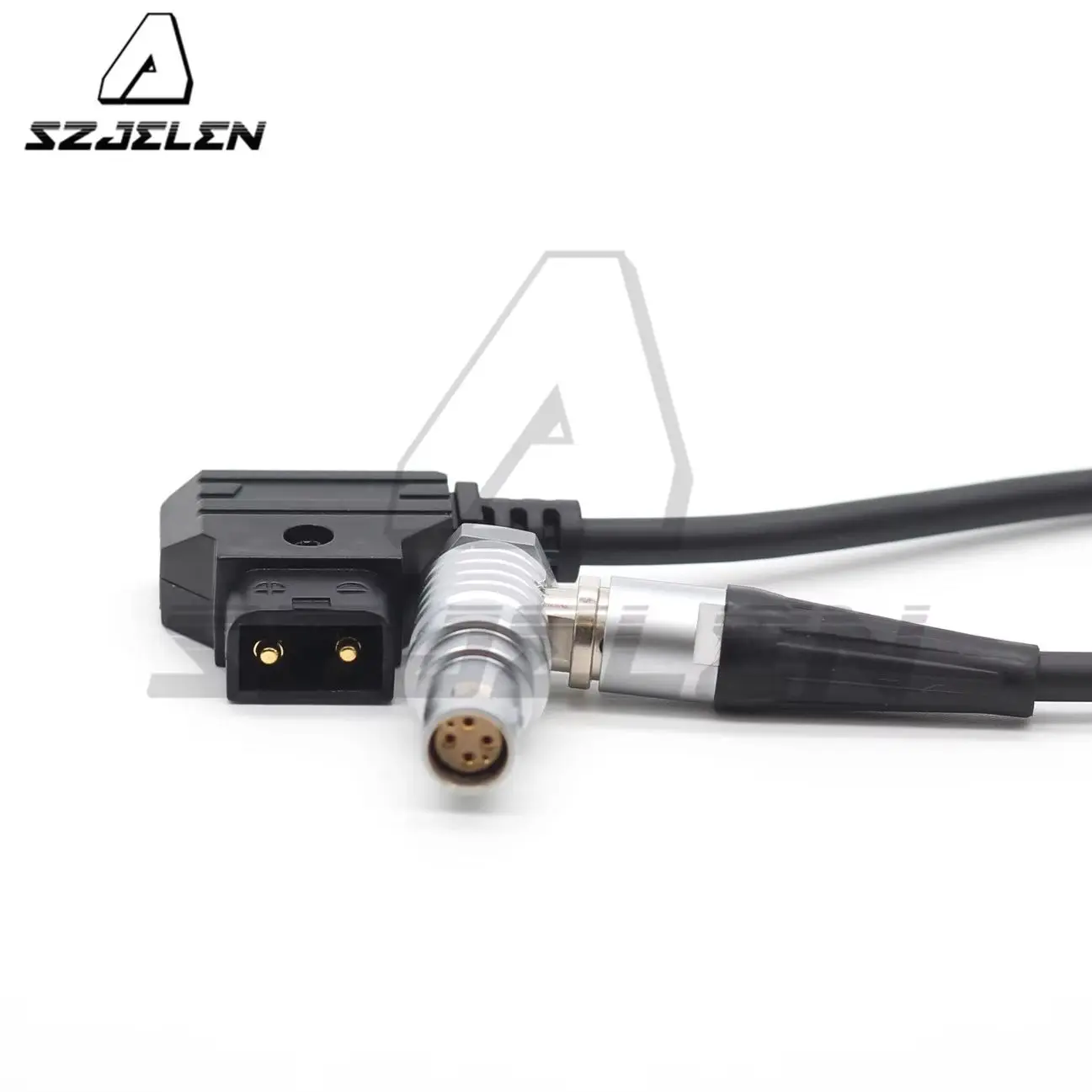 Male D-Tap to 1B 6Pin Female Right Angle Power Cable for Red Scarlet & Epic Camera