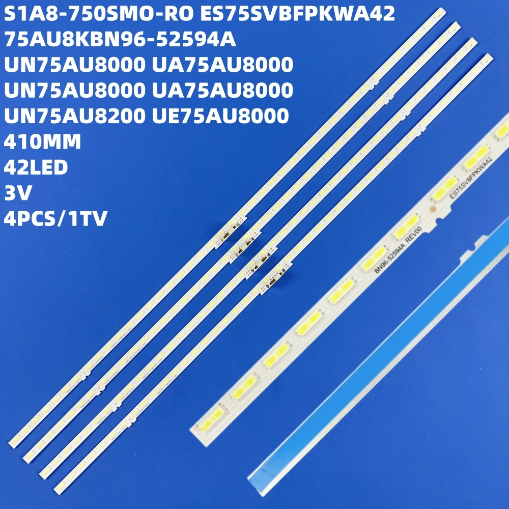 LED UE75AU8070U BN96-52594A LM41-046A For UN75AU8000FXZA UN75AU7000FXZA UN75AU8000BXZA UA75AU8000 UN75AU8200 UN75AU8000