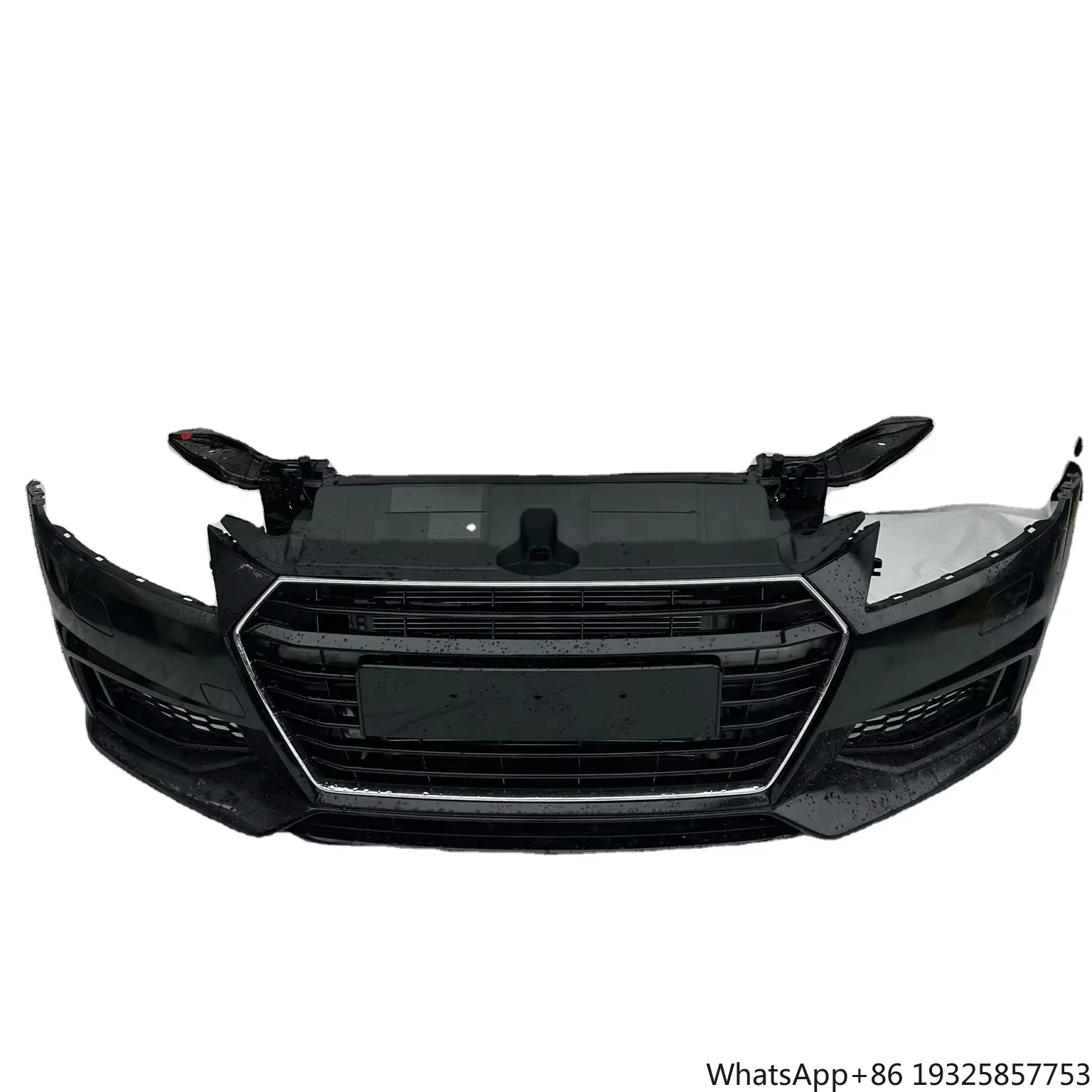 2015-2017 for TT TTRS Front Bumper Bodykit High Quality ABS Chrome Plastic Clamps Easy Exhaust Clips Auto Upgrade  Door
