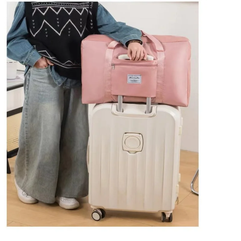 Foldable Large Capacity Travel Storage Bag Multifunctional Short Trip Luggage Bag Moving Storage Duffel Bag Wholesale