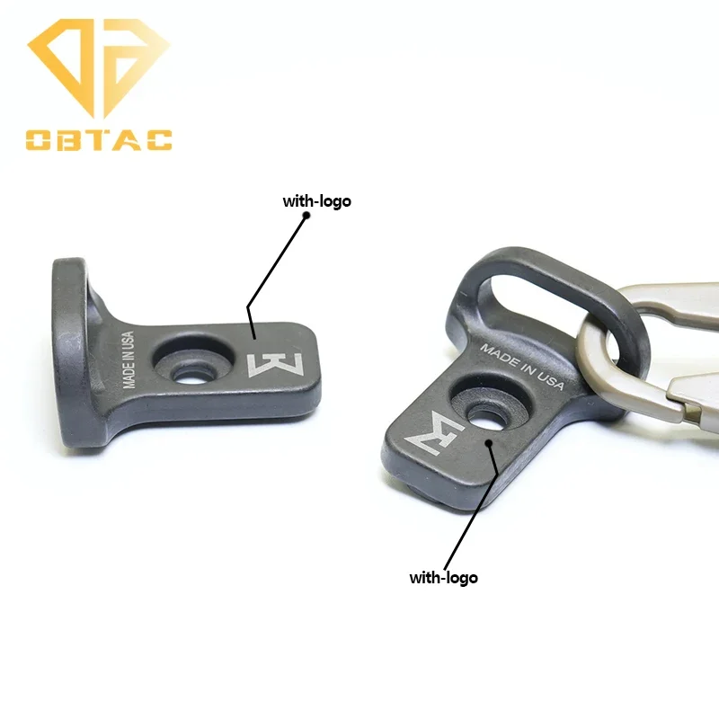 Airsoft Tactic Steel CQD Strap Sling Mount QD Sling Mount Adapter M-LOK Rail Single-Point Sling Hunting Weapons Accessories