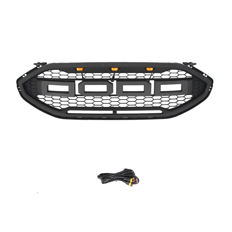 

Vehicle Front Bumper Vent Honeycomb Rim Grille Fit for Edge 2019 2020
