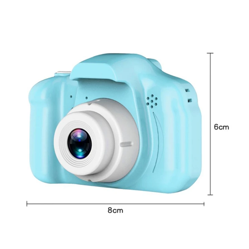 2 Inch HD Screen Chargable Digital Mini Camera Kids Cartoon Cute Camera Toys Outdoor Photography Props For Child Birthday Gift