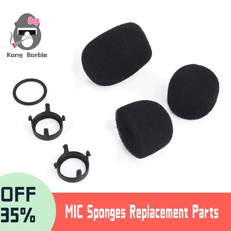 

Tactical Headphone's Accessories MIC Sponges Replacement Parts For Comtac Series Headset Microphone Sponge Set WZ160