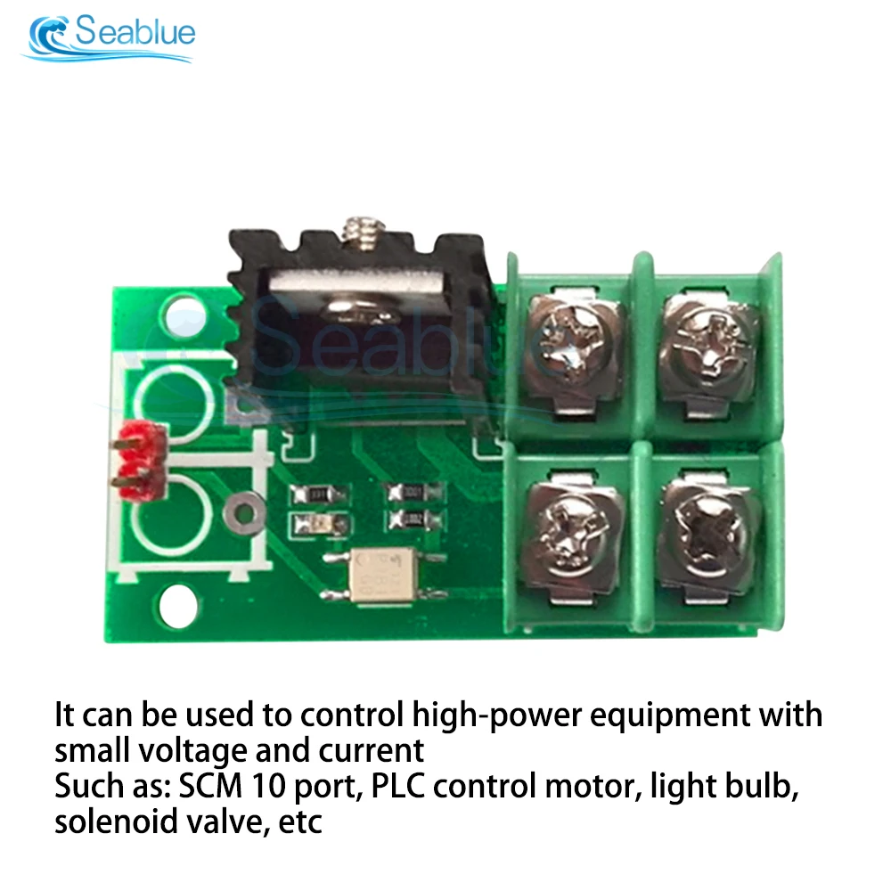 DC 5V-80V 18A Electronic Switch Control Board Pulse Trigger Switch Module DC Control MOS Field Effect Tube Optocoupler