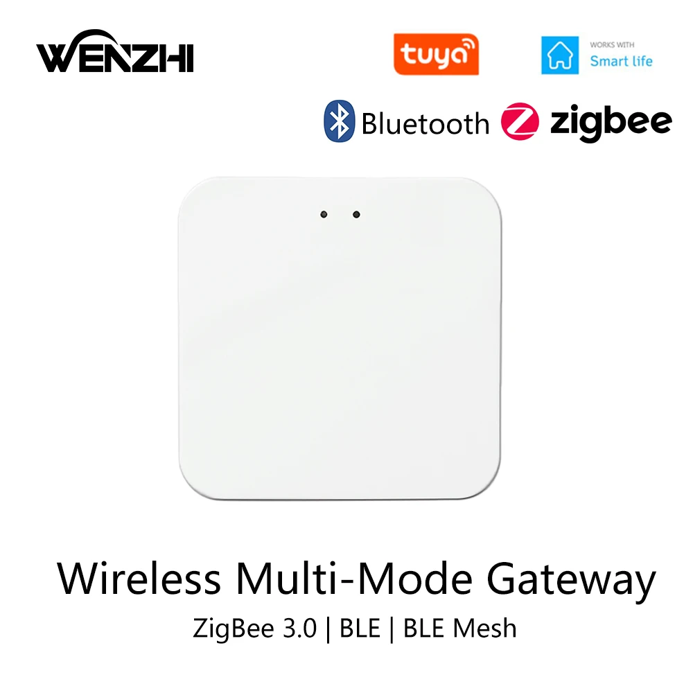 

Беспроводной шлюз Tuya Zigbee 3,0 с Bluetooth Ble сетчатый хаб мост Автоматизация дистанционное управление Smart Life Alexa Google Home Assistant