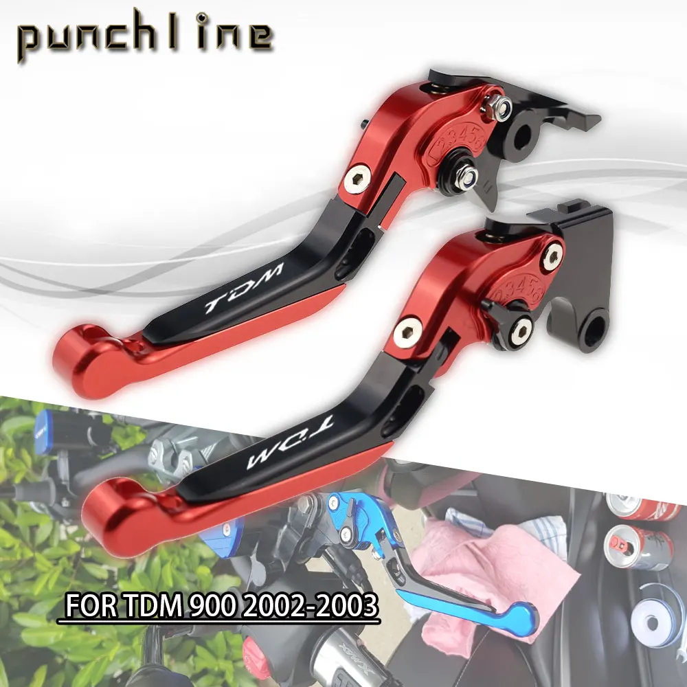 

Fit For TDM 900 2002-2003 Folding Extendable Brake Clutch Levers TDM900 TDM-900 Motorcycle CNC Accessories Adjustable Handle Set