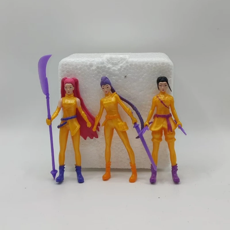 

KPop Demon Hunters Model Cartoon Character Statue Pvc Figure Animation Peripheral Decoration Birthday Gift Children Toys