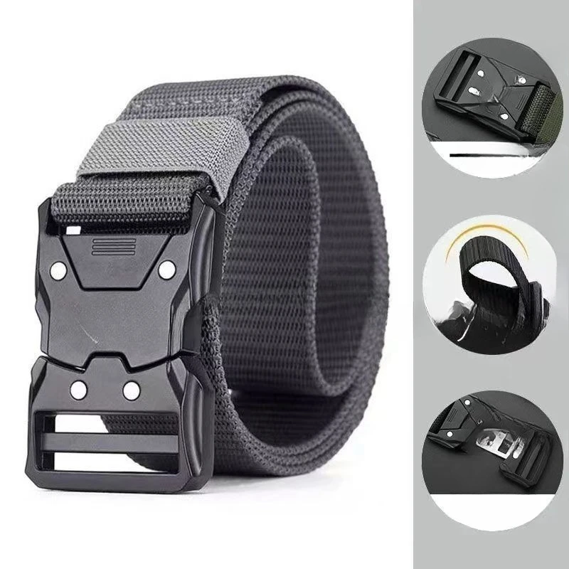 حزام نايلون بإبزيم تكتيكي للرجال - حزام قماش للتدريب العسكري في الهواء الطلق من كوبرا، حزام سراويل البضائع الرياضية من أمازون #6