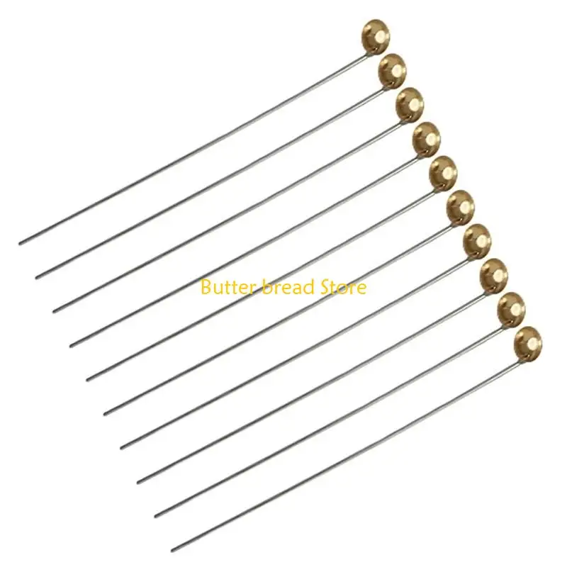 W89C 10 PCS/SET METLE MEATLE LABOON LABOON LABONATION SPOON SPOON с длинной ручкой для школы