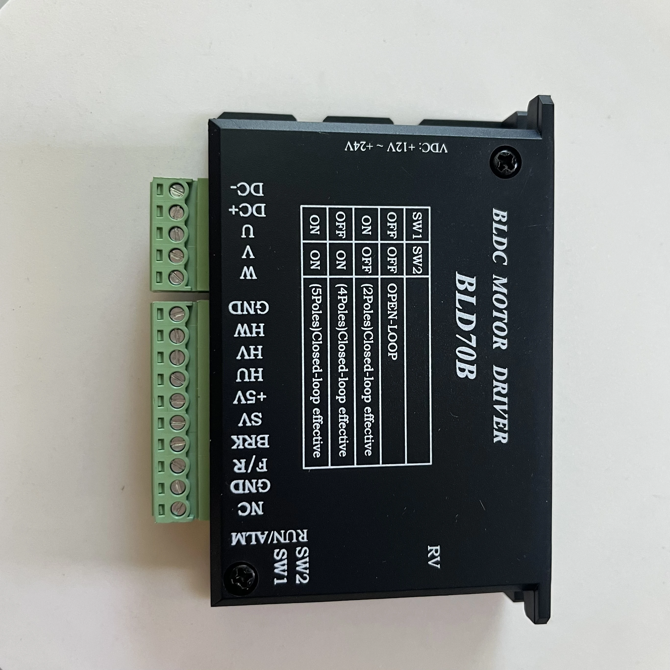 BLDC DC Motor Driver BLD-70B for 24V Less Than 70W Brushless Dc Motor Driver