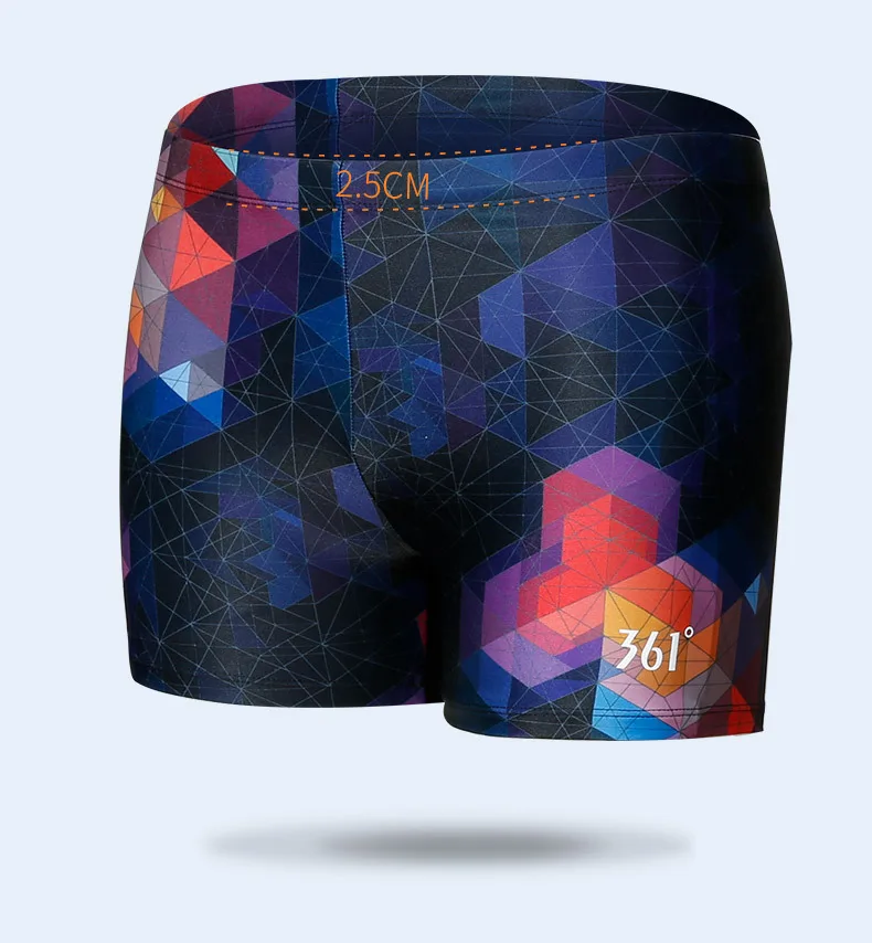 Men Professional Competitive Bathing Water Sports Swim Trunks Quick Dry Plus Size Training Beach Surfing Briefs Boxer Shorts