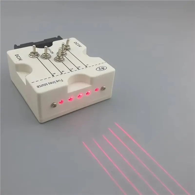 

F-F 2X Laser Five Line Light Source Optical Experiment Box Parallel Light Source Physical Optics Convex Lens Concave