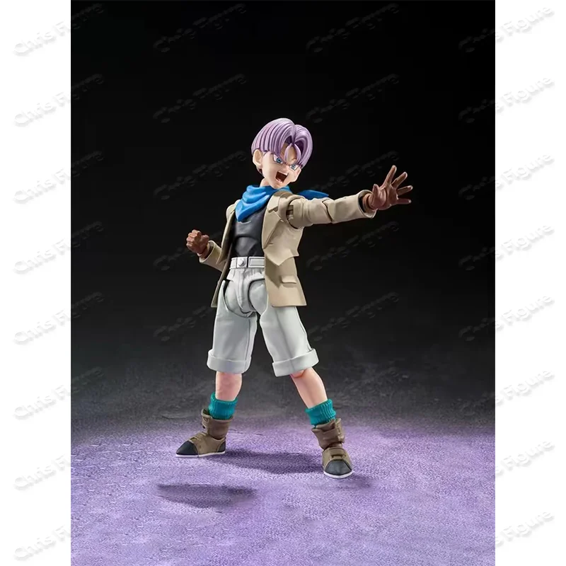 

Original Bandai S.H.Figuarts SHF TRUNKS Super Saiyan Dragon Ball GT Pvc12cm In Stock Anime Action Collection Figures Model Toys