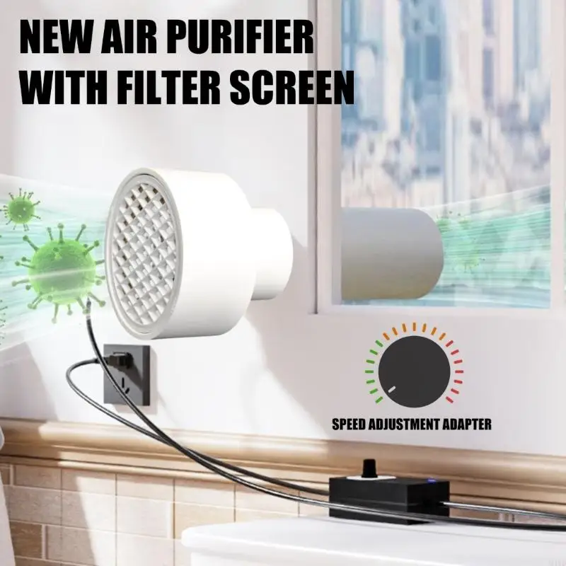 

Air Circulation Fan Energy Efficient Fan Quiet Space Ventilation Hole Indoor M4YD