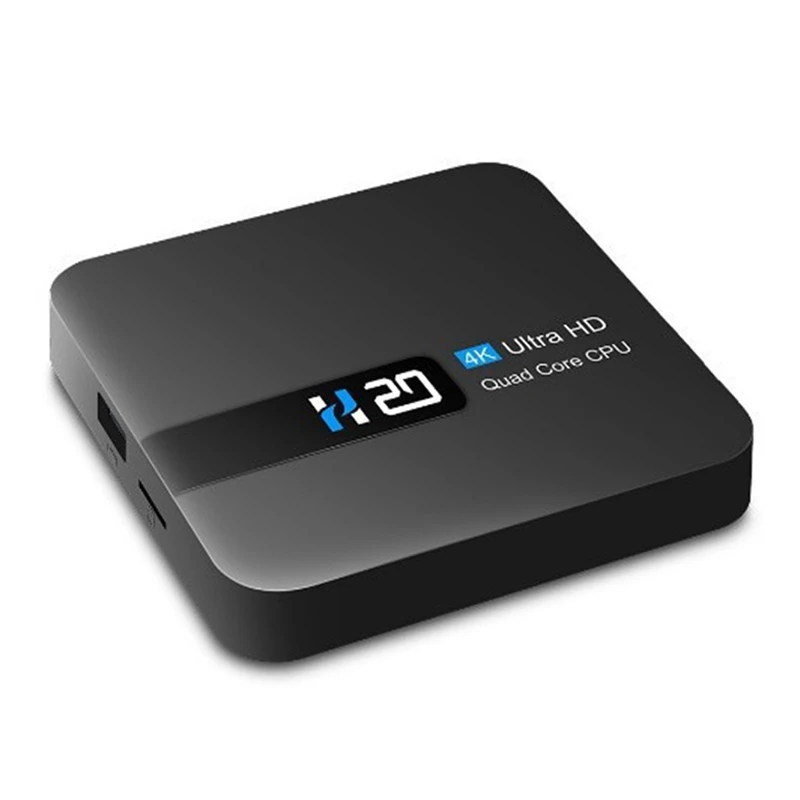 H20 Smart TV Box Android10.0 1GB 8GB 4K HD H.265 Media Player Android 3D Play Fast 1080P Set With US Plug