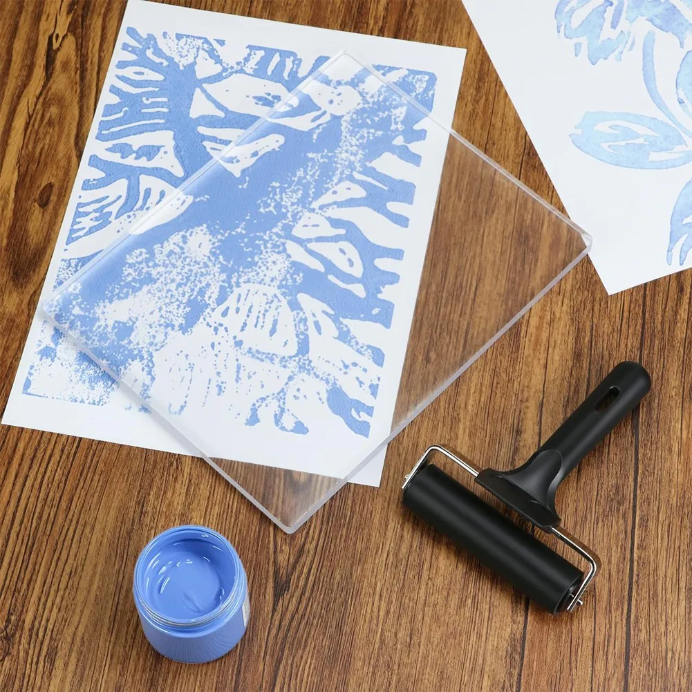 

Пластина для гелевой печати AB11, 8 x 10 дюймов, набор из 6 штук, формат А4 - Принадлежности для монопринта и гравюры