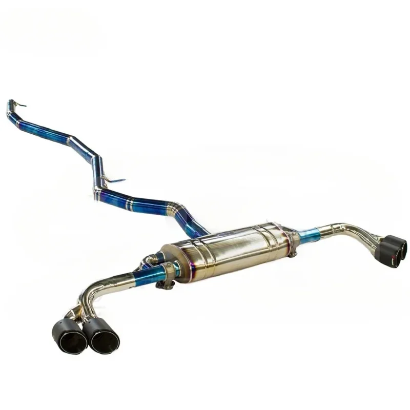 High Perf Exchust Modification Titanium Alloy Catback Exchust System, Valve Control Exchust System For BMW X5 X6 F15 F16 2014-20