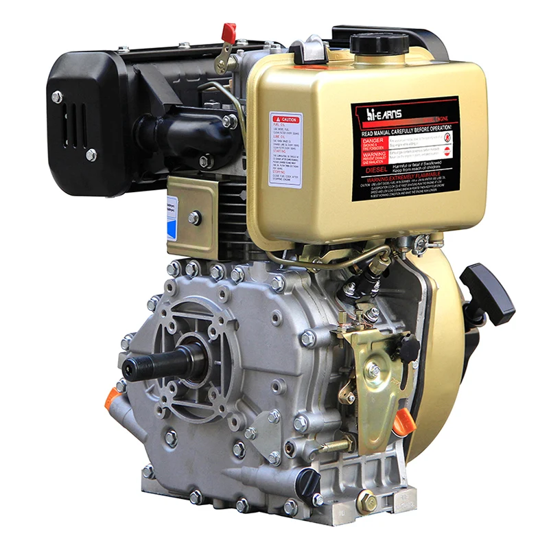 HR186FA 6kW Single Cylinder Diesel Generators Manual Start Easy-to-Operate Euro 5 Air-Cooled Engine Bearing