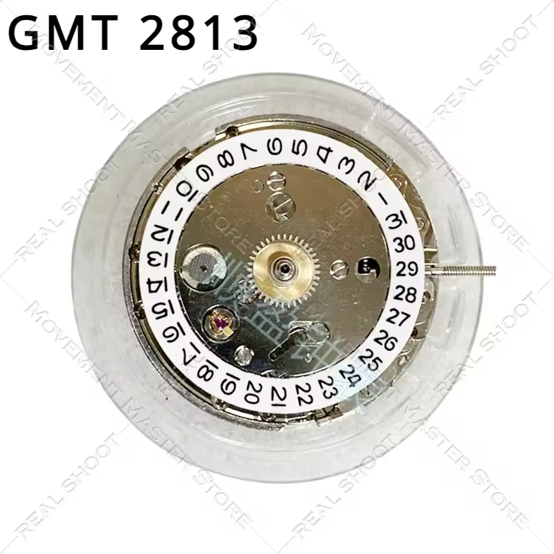 Movimento meccanico cinese Nanning 2813 Accessori per orologi con funzione GMT a quattro pin