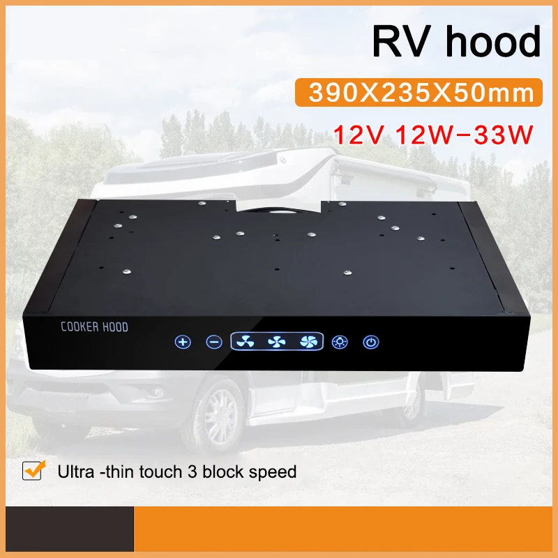 Cực Phạm Vi Hood Phẩm Bếp Hood Mini Nhỏ Gọn Phạm Vi Hood RV Sửa Đổi Phụ Kiện