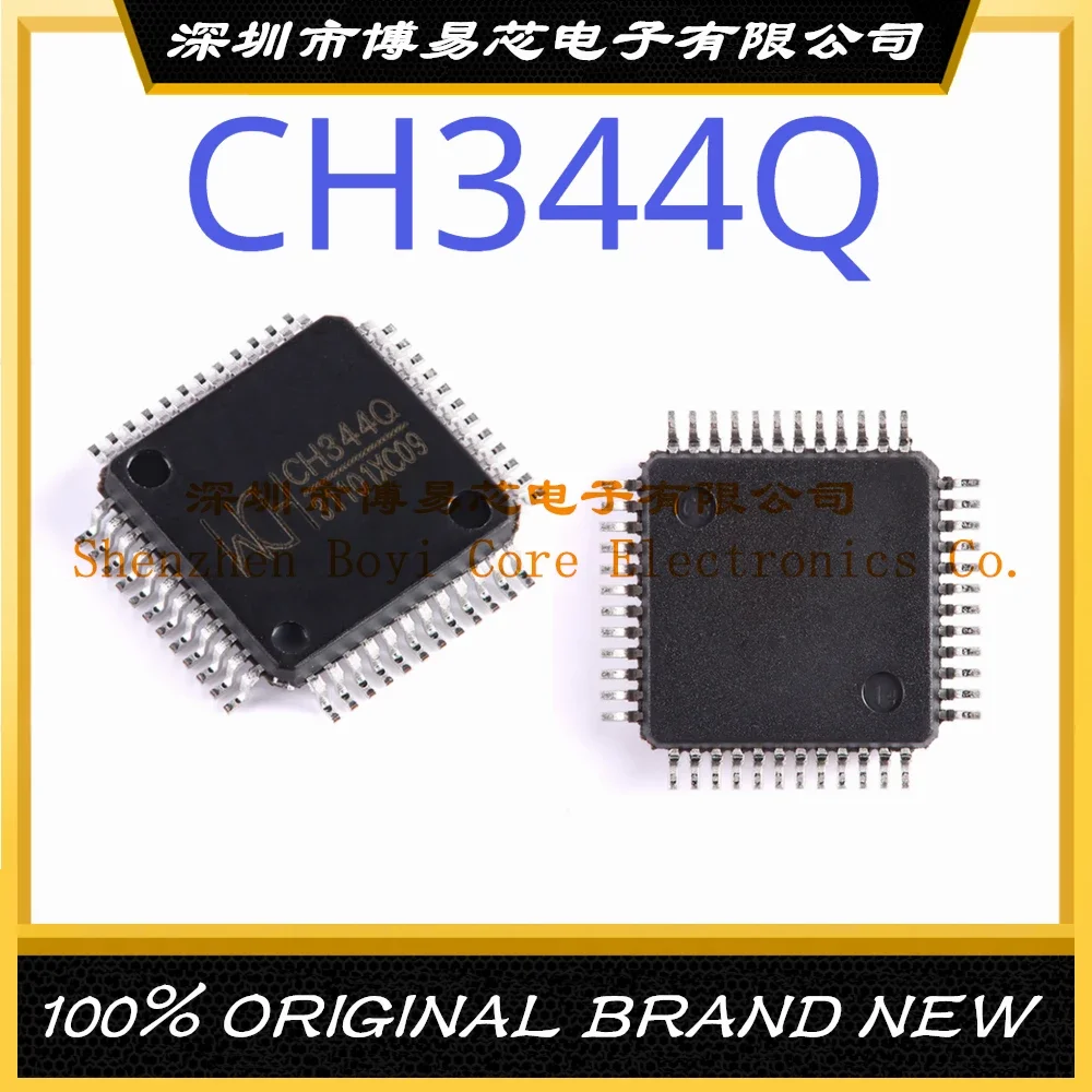 

CH344Q Package LQFP-48 USB To Four Asynchronous Serial Ports, The Baud Rate Supports Up To 230400bps