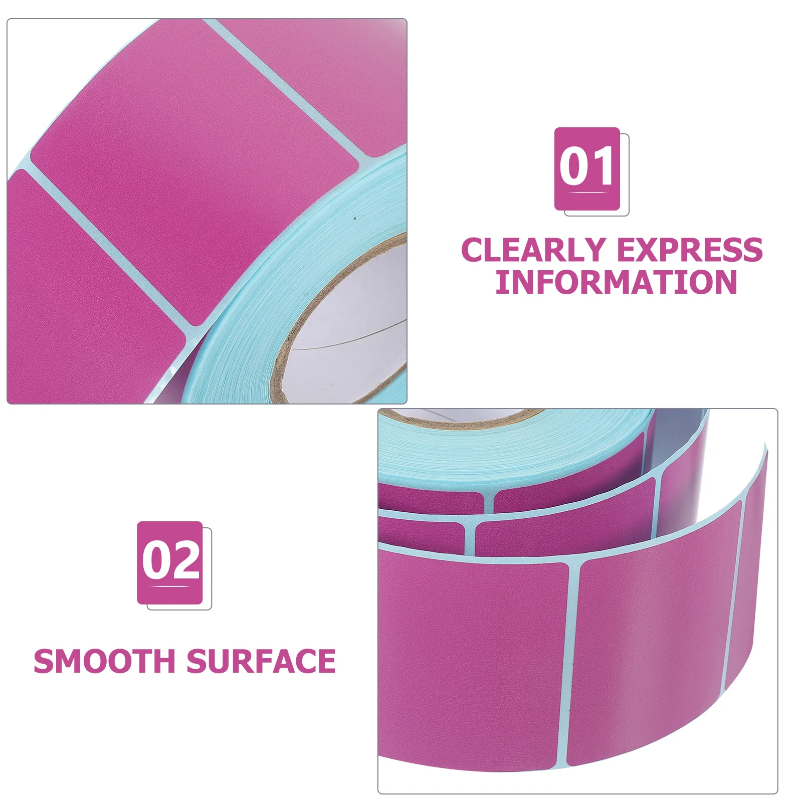 

Thermal Paper Labels Heat Sensitive Blank Stain Free Clean Surface Smooth Information Daily Needs Waterproof Wipe