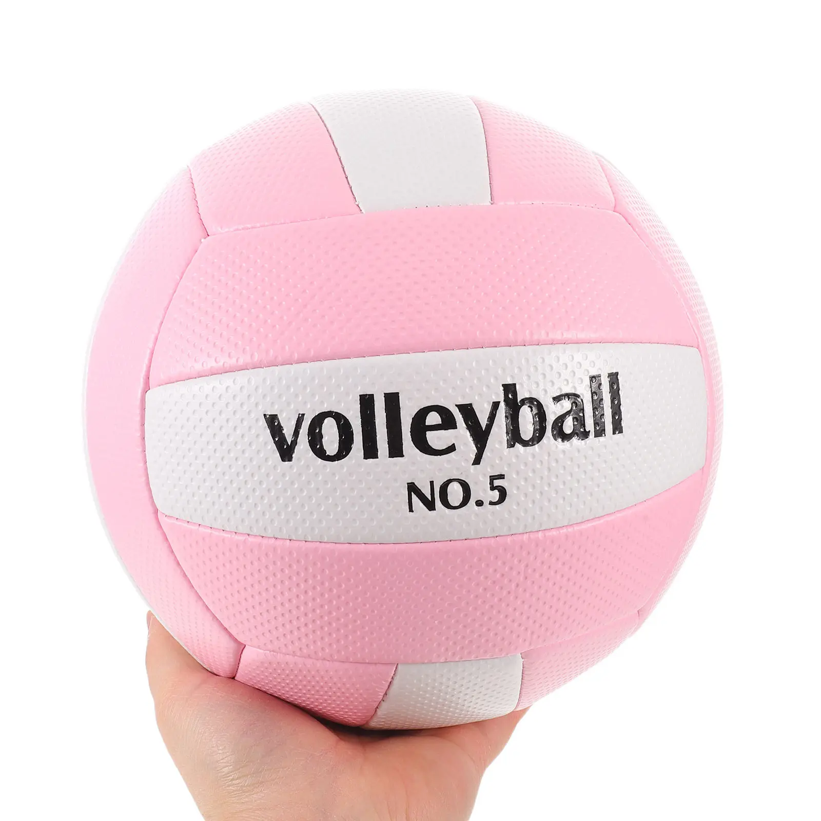 Official Size 5 Volleyball Soft Touch PVC Nonslip for Beach Outdoor Indoor Training Volleyball for All Weather