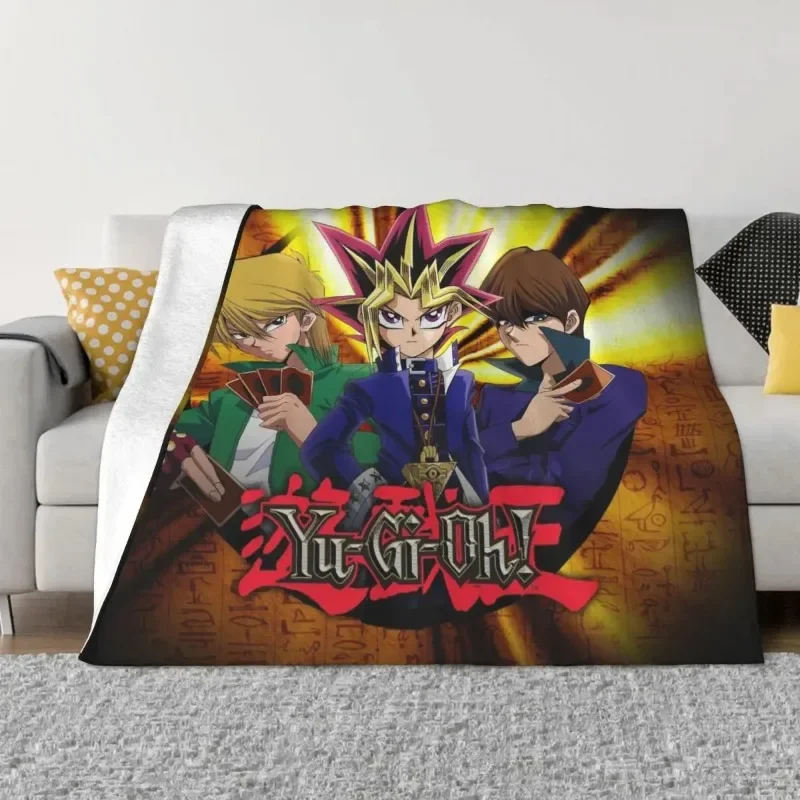 

Anime Plaid Baby Blankets Sofa Cover Fleece Spring/Autumn Cartoon Warm Throw Blanket for Sofa Outdoor Plush Thin Quilt