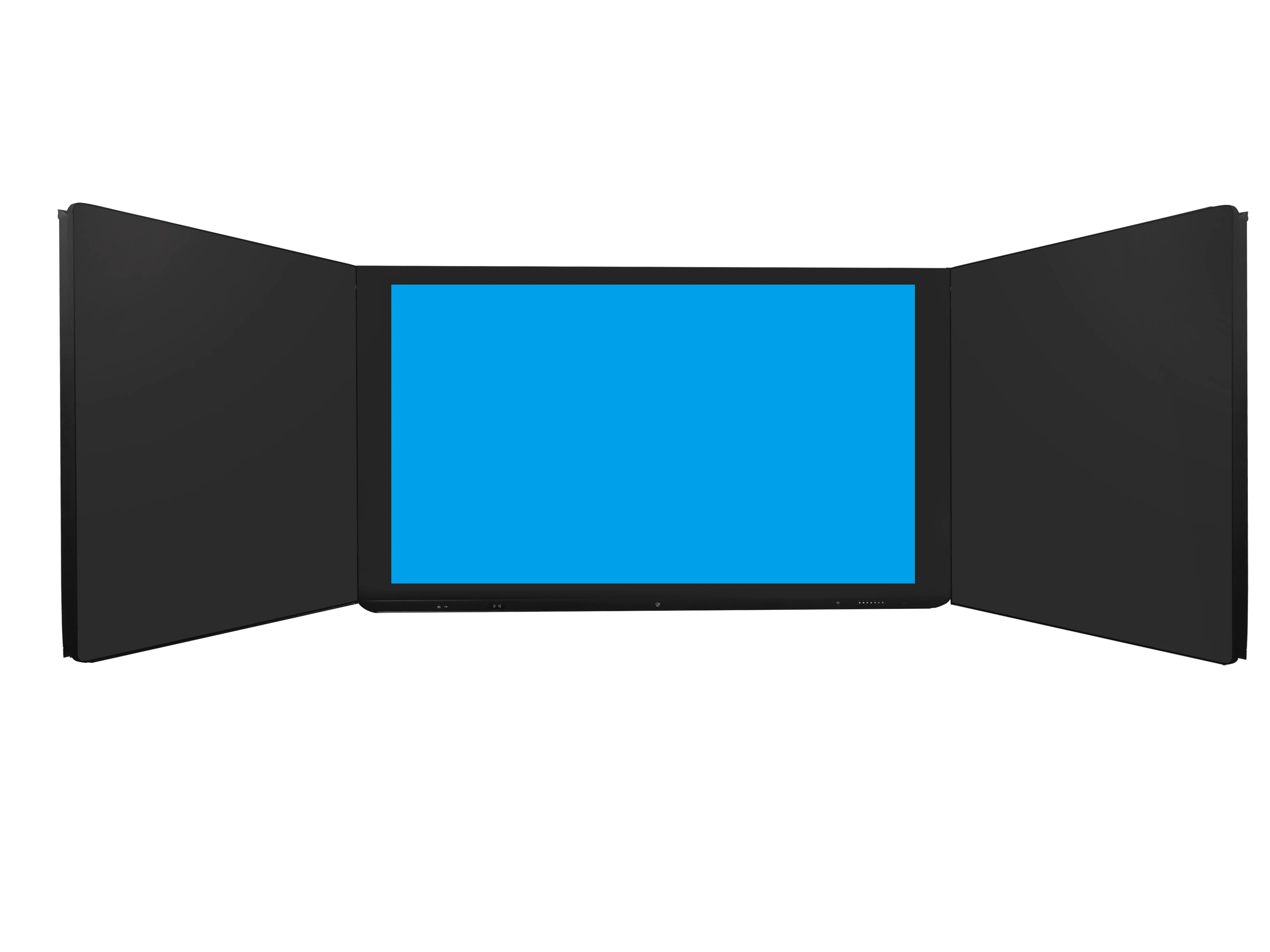 High Quality 75 86 Inch Smart Blackboard Digital Dual System Touch Interactive Folding Blackboard