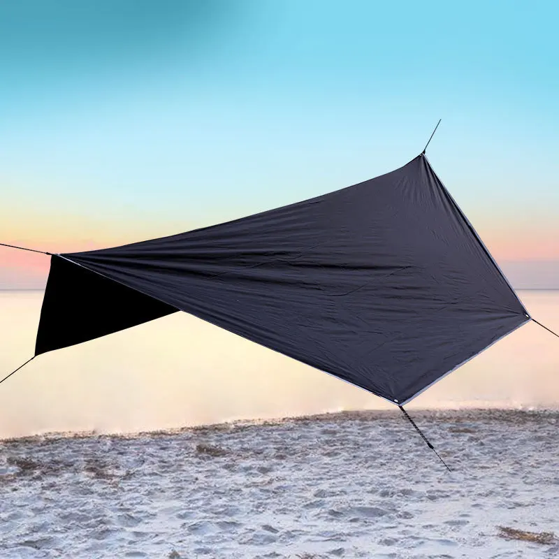 Hexagonal Waterproof Tarp Tent Outdoor Camping Awning Canopy Tarp Garden Sunshade Sun Shelter Shade Canopy Hammock Rain Fly