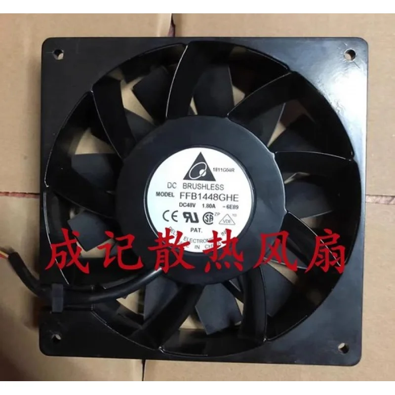 

C for Delta FFB1448GHE DC48V 1.80A 14038 High Airflow Cooling Fan