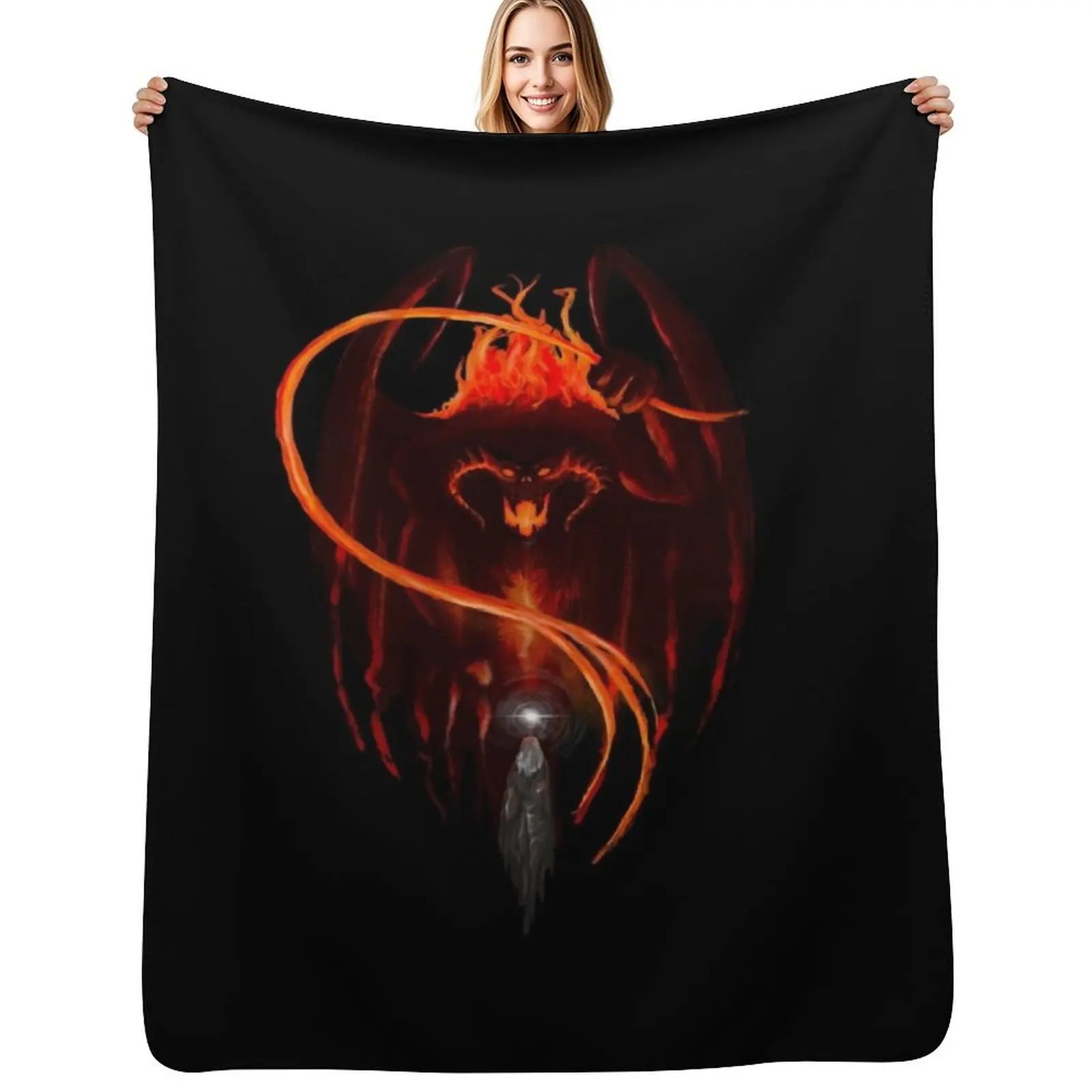

Balrog Throw Blanket Hair Shaggy anime Blankets