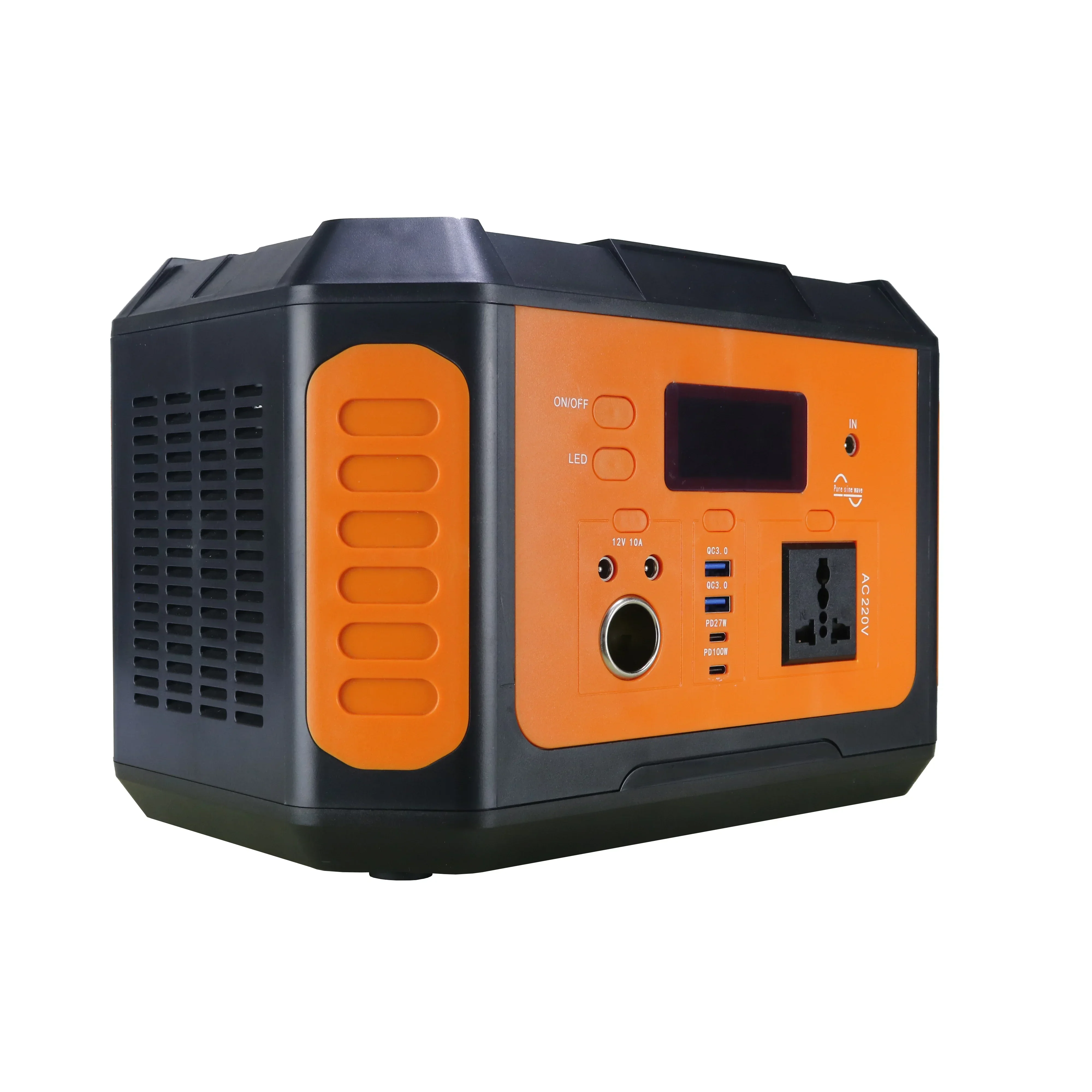 Hot Sale Outdoor Battery Power Station 300W Support Solar Panel Charge USB 3.0 Power Supply Generator