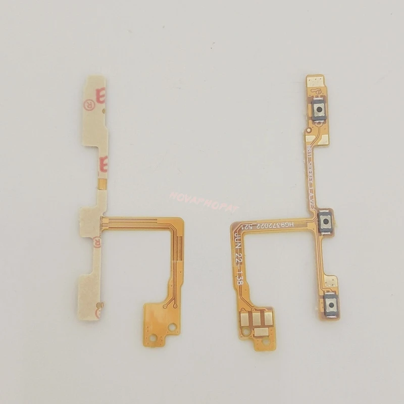 Novaphopat For Tecno Camon 18 Premier CH9 CH9N Power On Off Volume Up Down Switch Ribbon Power Button Flex Cable Ribbon