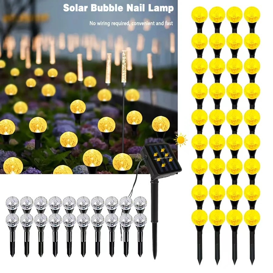 C5 20 Led Solar Bub… - image