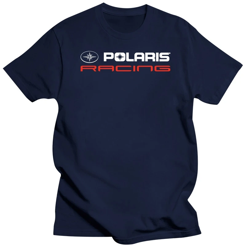 Polaris Racing Rzr Snowmobile Logo Tee Shirt T-shirt Top Clothing Men's Round Neck Short Sleeves Cotton  Men Women Cartoon