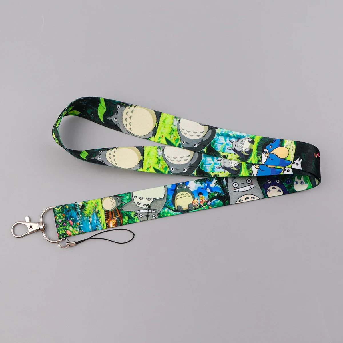 Anime Cat Lanyard Manga Card Holder Cartoon Neck Strap for Key ID Card Phone Straps Badge Holder Cosplay Accessories Gifts