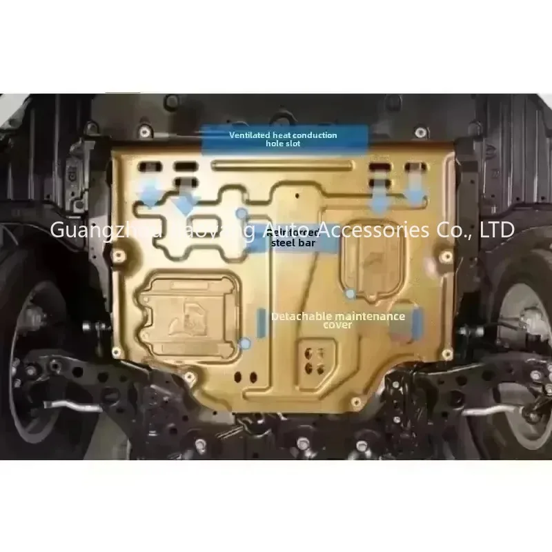 Hogere Kwaliteit Zwart Onder Motor Guard Spatbord Board Splash Shield Modder Spatbord Plaat Panel Voor CHERY Bonus 3 E3 2015-2015