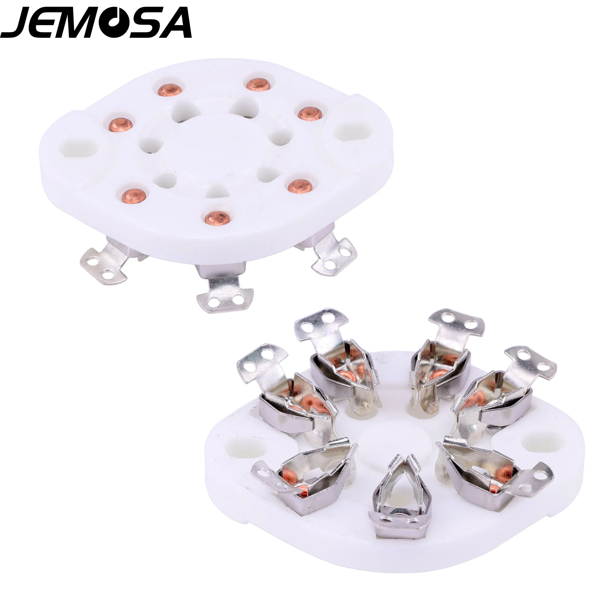 7Pin Tube Socket GZC7-13 Ceramic Vintage Valve Socket For FU-25 1625 6A6 826 832 Etc Vacuum Tube Amplifier Audio HIFI DIY