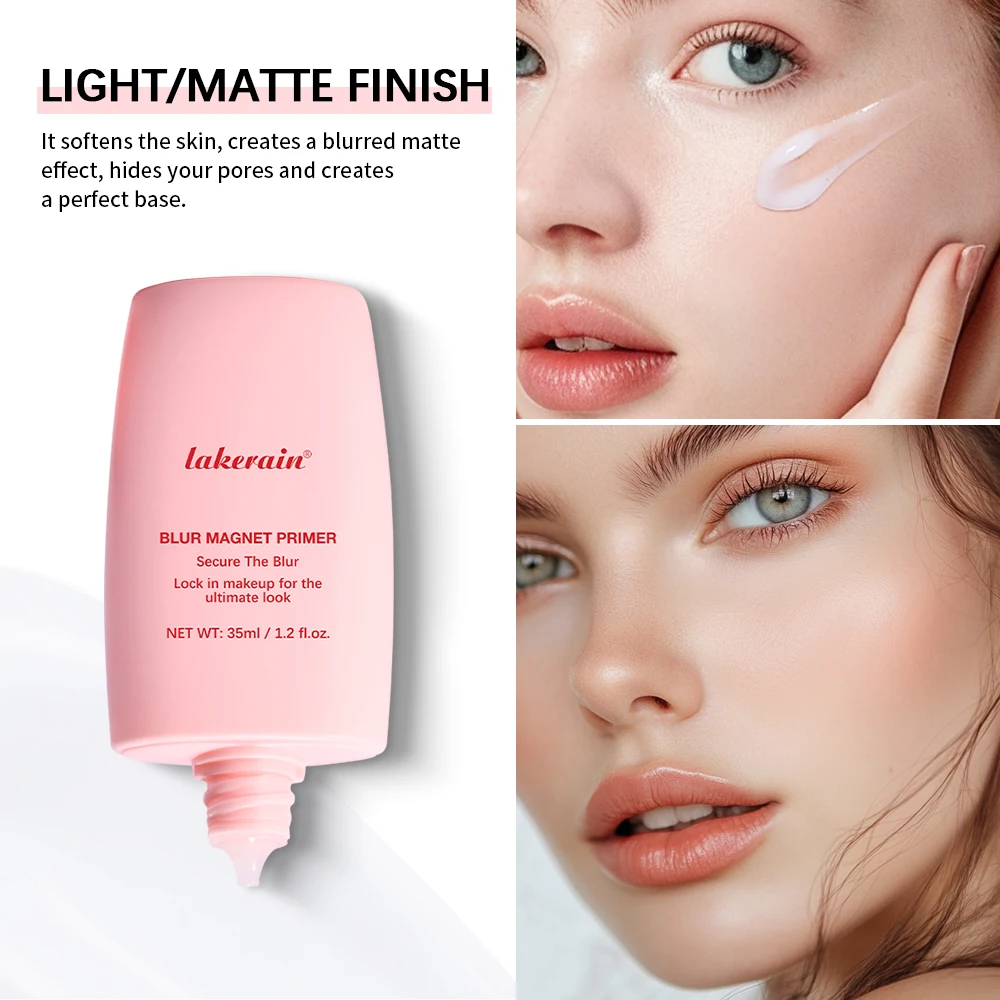 Blur Magnet Primer Natural Matte Blur Pore Foundation Smooth Even Skin Tone Oil Control Moisturizes Repair Facial Base Cosmetics view 3