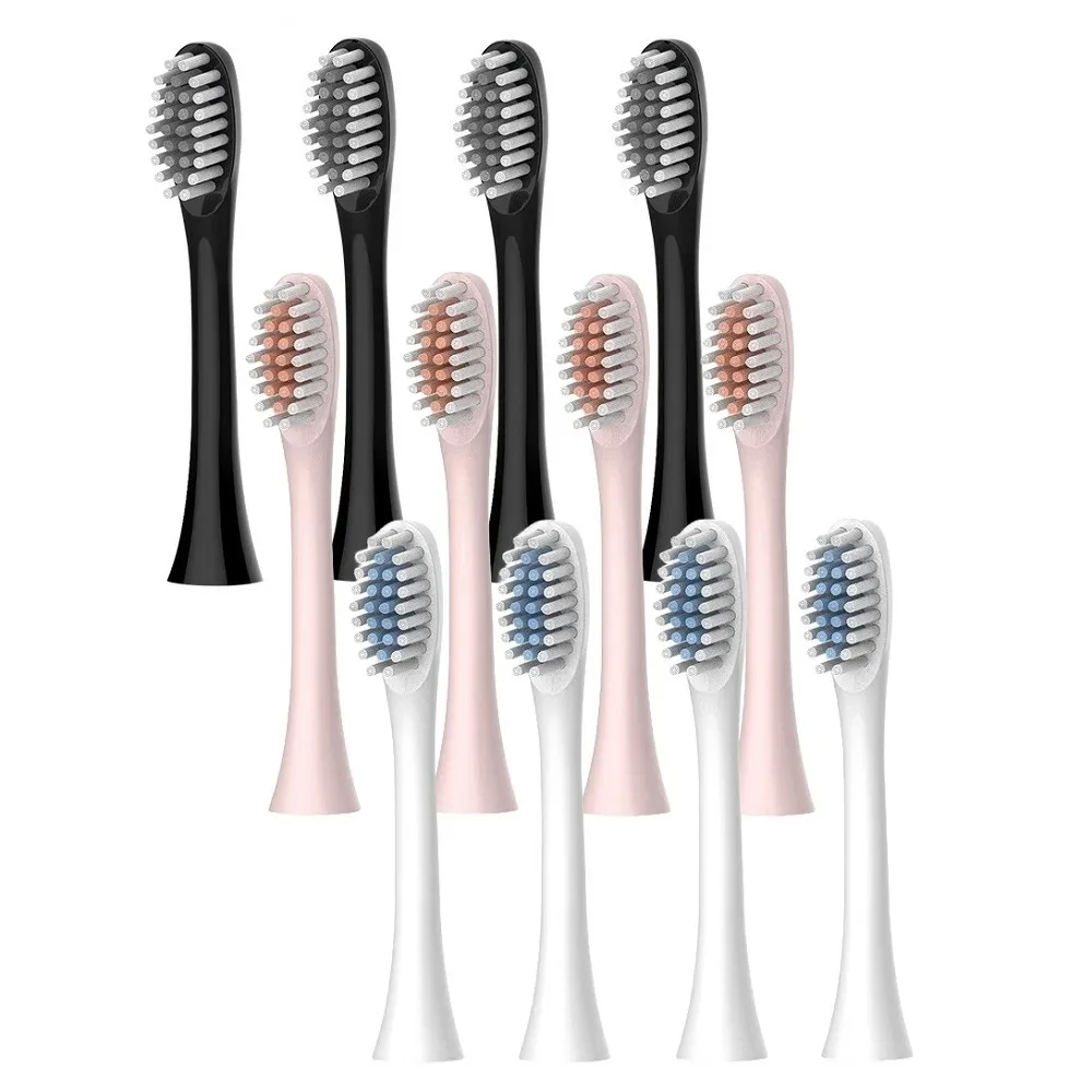 Replacement Toothbrush Heads For X.Q.M.Q X-3 X-2 Sonic Electric Toothbrush Soft DuPont Bristle