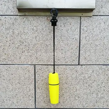 กันน้ำกล่องคอนเทนเนอร์พลาสติก ABS แบบพกพาแห้งขวดลอยแคปซูล W/ Lanyard สำหรับ Kayak เรือดำน้ำ