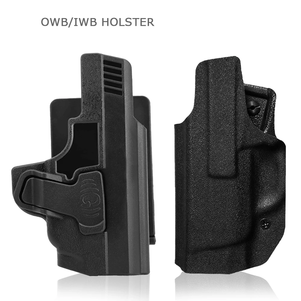 

Tactical IWB OWB Gun Holster for Smith & Wesson M&P Bodyguard 380 with Red Laser Hunting Pistol Right-Handed Waist Holster Case