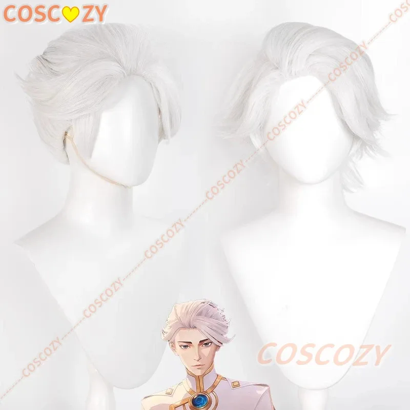 Новый аниме To be Hero X, милый парик для косплея, короткие белые волосы Lin Ling, парик для вечеринки на Хэллоуин для женщин и мужчин, карнавальная ролевая игра, Cos Acces
