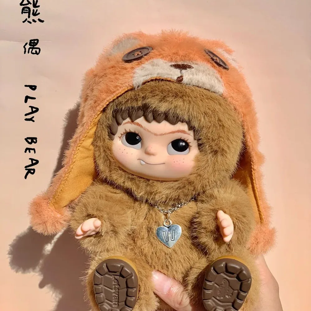 

Spot Wakuku Fuzzy Trendy Fun Party Series слепая коробка милая плюшевая кавайная фигурка плюшевый брелок кулон подарок на день рождения