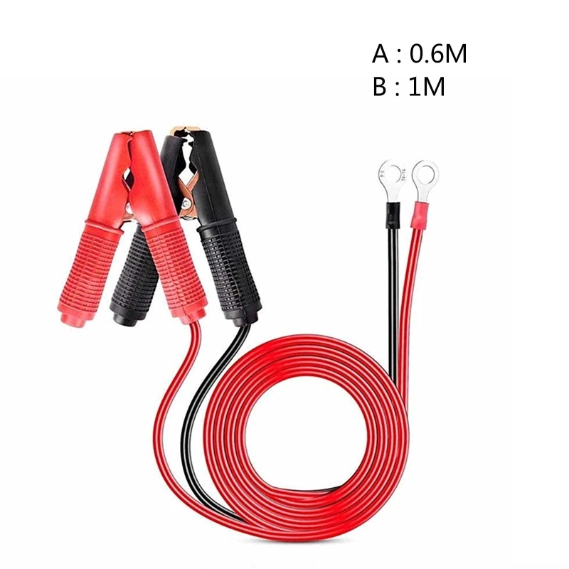 Car Battery Clip Cable for Crocodile Test Clips Electrical Jumper