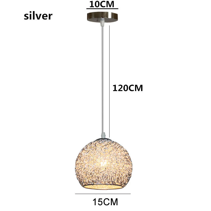 Imagem -06 - Modern Minimalista Prata Alumínio Fio Lustre Led Jantar Lustre Criativo Bar Entrada Corão Luz Restaurante Luz