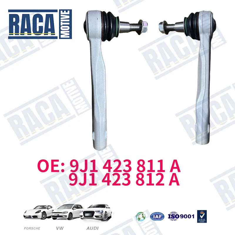 Tie Rod End para Porsche Taycan Cross, Turismo Y1A Y1B, 9J1423811A 9J1423812A 9J1 423 811 A 9J1 423 812 A